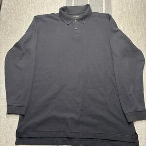 L.L. Bean Men's Navy blue Polo Shirt